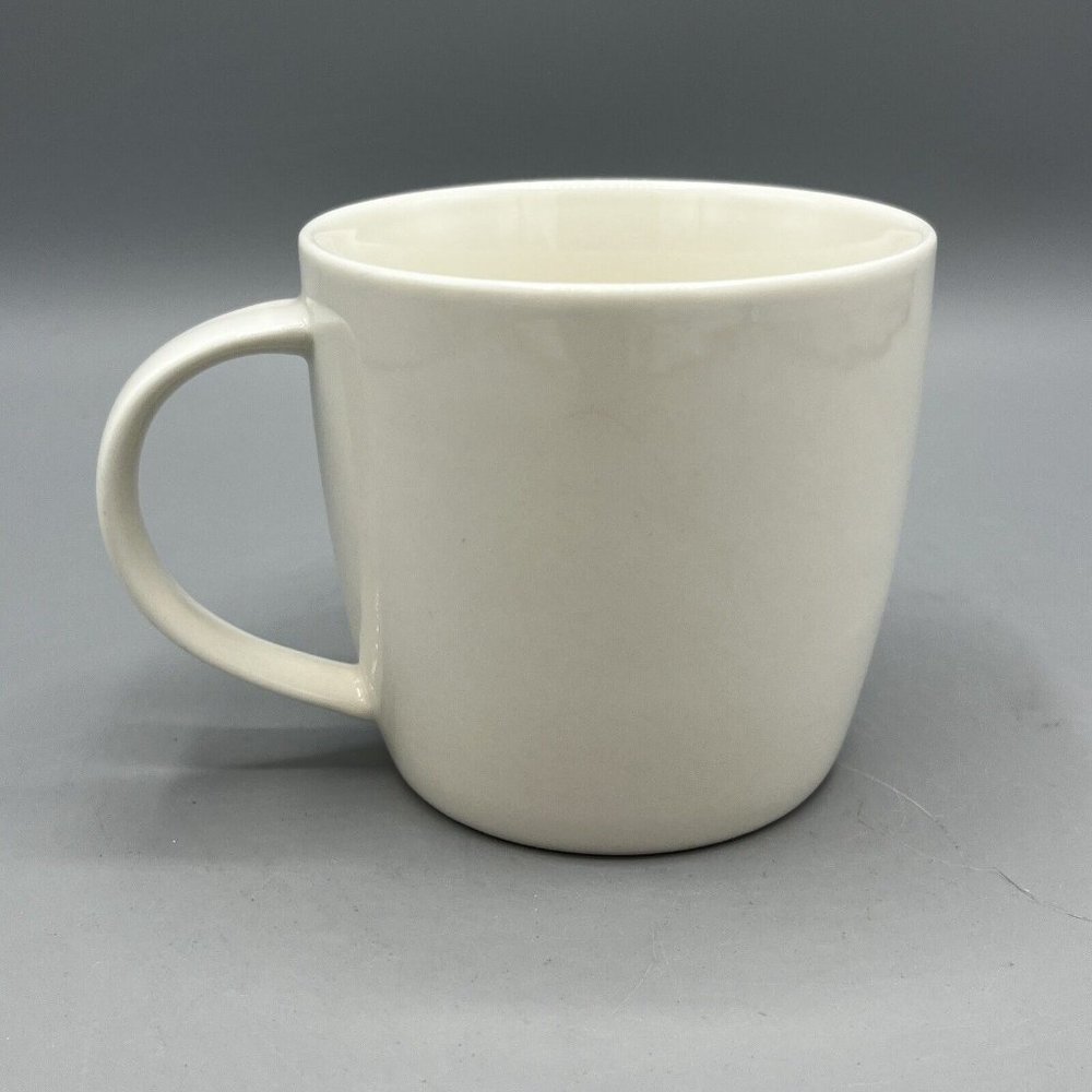 Starbucks 12oz White Coffee Mug Green Mermaid Logo 2013 - Picture 3 of 7